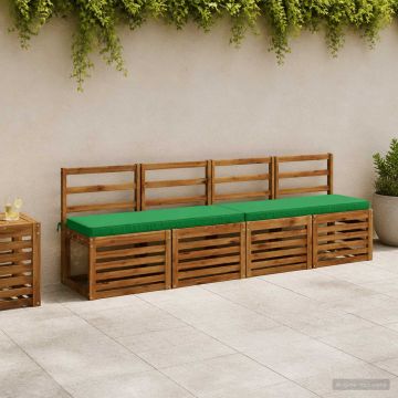 Cuscino per Panchina a 1 Pezzo VUGHT 100% Poliestere Verde
