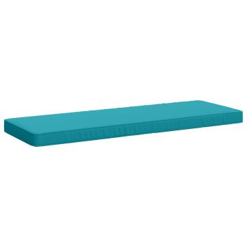 Cuscino per Panchina a 1 Pezzo VUGHT 100% Poliestere Turchese
