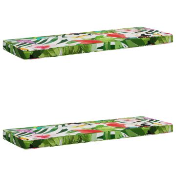 Cuscini per Panchina a 2 Pezzi VUGHT 2 pz 100% Poliestere