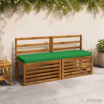 Cuscino per Panchina a 1 Pezzo VUGHT 100% Poliestere Verde