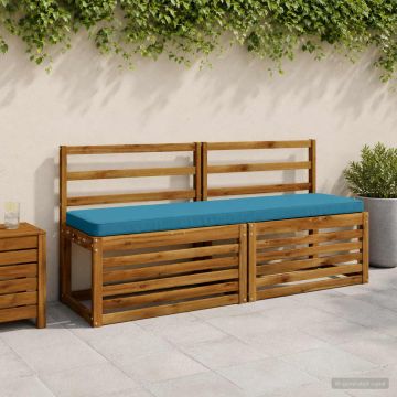 Cuscino per Panchina a 1 Pezzo VUGHT 100% Poliestere Azzurro