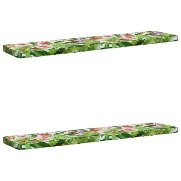 Cuscini per Panchina a 2 Pezzi VUGHT 2 pz 100% Poliestere