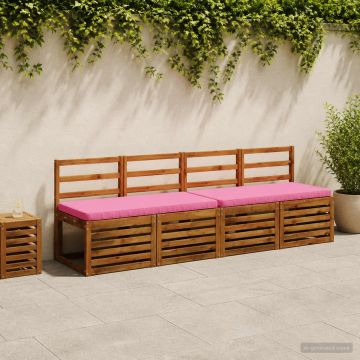 Cuscino per Panchina a 1 Pezzo VUGHT 100% Poliestere Rosa