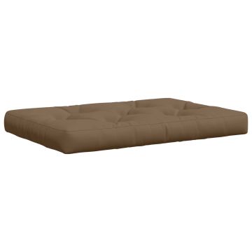 Cuscino per Pallet VIANEN 100% Poliestere Tortora