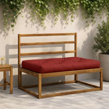 Cuscino per Pallet VIANEN 100% Poliestere Rosso