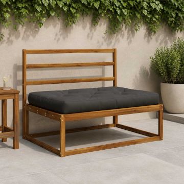 Cuscino per Pallet VIANEN 100% Poliestere Antracite
