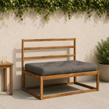 Cuscino per Pallet VIANEN 100% Poliestere Grigio