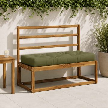Cuscino per Pallet VIANEN 100% Poliestere Verde Oliva