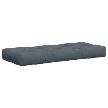 Cuscino per Pallet VIANEN 100% Poliestere Blu 120 x 50 x 12 cm