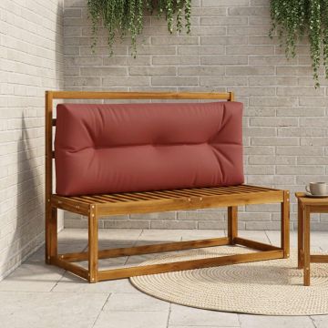 Cuscino per schienale di pallet VIANEN 100% Poliestere Rosso