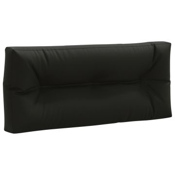 Cuscino per schienale di pallet VIANEN 100% Poliestere Nero