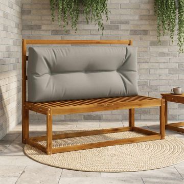 Cuscino per schienale di pallet VIANEN 100% Poliestere Grigio