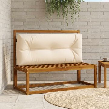 Cuscino per schienale di pallet VIANEN 100% Poliestere Crema
