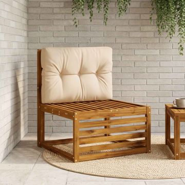Cuscino per schienale di pallet VIANEN 100% Poliestere Sabbia