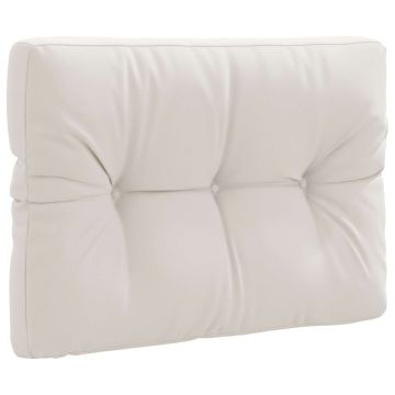 Cuscino per schienale di pallet VIANEN 100% Poliestere Bianco
