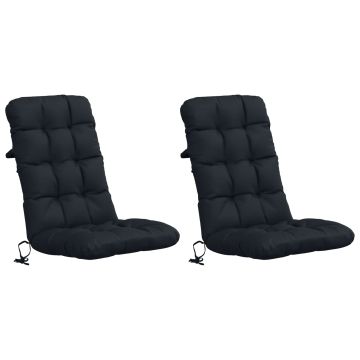 Cuscini per Sedia Alta in 2 Pezzi VIANEN 100% Poliestere