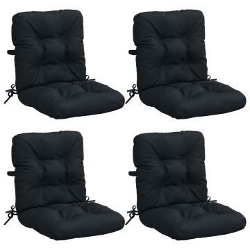 Cuscini per Sedia Alta in 4 Pezzi VIANEN 100% Poliestere