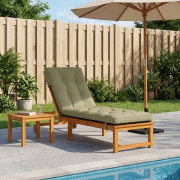 Cuscino per Lettino VIANEN 100% Poliestere Verde chiaro