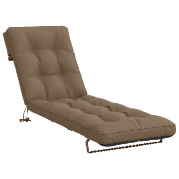 Cuscino per Lettino VIANEN 100% Poliestere Tortora