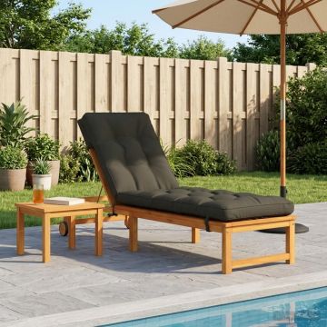 Cuscino per Lettino VIANEN 100% Poliestere Antracite