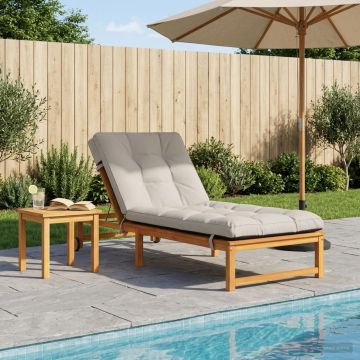Cuscino per Lettino VIANEN 100% Poliestere Bianco