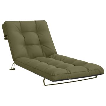 Cuscino per Lettino VIANEN 100% Poliestere Verde Oliva