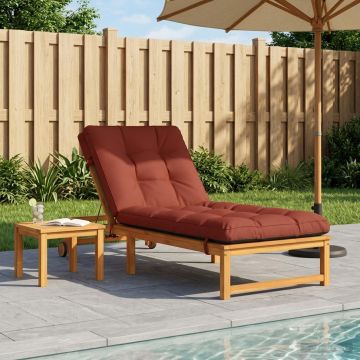 Cuscino per Lettino VIANEN 100% Poliestere Rosso