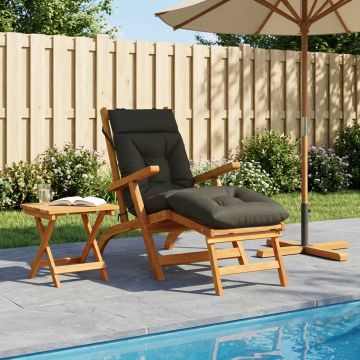 Cuscino per Lettino VIANEN 100% Poliestere Antracite
