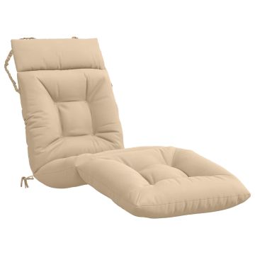 Cuscino per Lettino VIANEN 100% Poliestere Crema