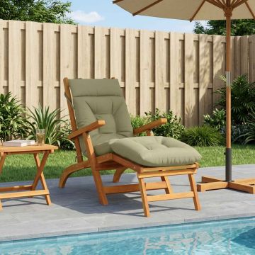 Cuscino per Lettino VIANEN 100% Poliestere Verde chiaro