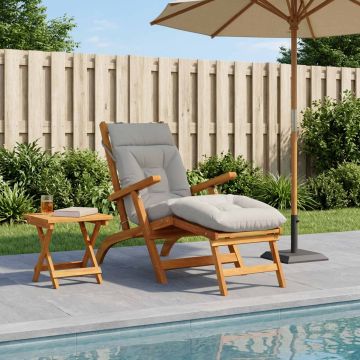 Cuscino per Lettino VIANEN 100% Poliestere Bianco