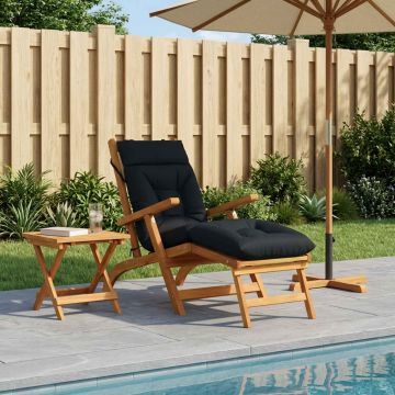 Cuscino per Lettino VIANEN 100% Poliestere Blu Scuro