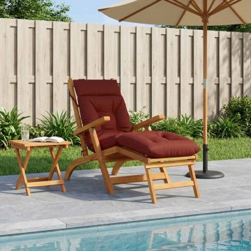 Cuscino per Lettino VIANEN 100% Poliestere Rosso
