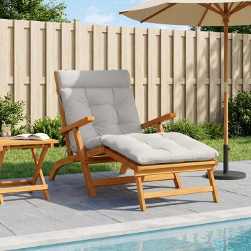 Cuscino per Lettino VIANEN 100% Poliestere Bianco