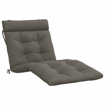 Cuscino per Lettino VIANEN 100% Poliestere Grigio
