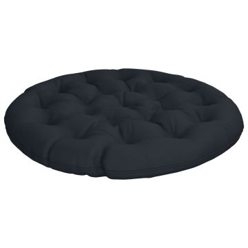 Cuscino per Sedia Papasan VIANEN 100% Poliestere Blu Scuro